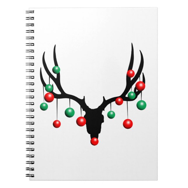 Caderno Espiral Rudolph Rudolph, Morto Nosed Reindeer (Frente)