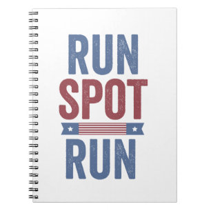 Caderno Espiral Run Spot Run Presidente Eleição 2024