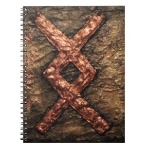 Caderno Espiral Rune Inguz