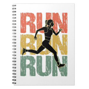 Caderno Espiral Runner Girl