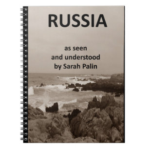 Caderno Espiral Rússia