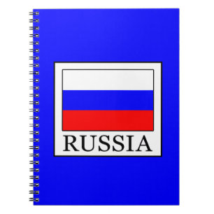 Caderno Espiral Rússia