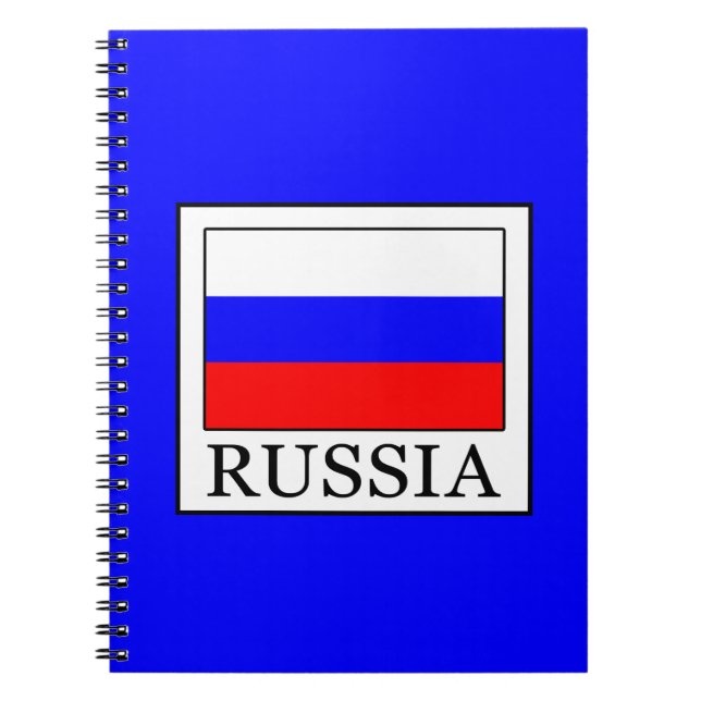 Caderno Espiral Rússia (Frente)