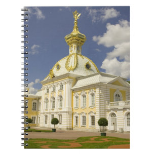 Caderno Espiral Rússia. Petrodvorets. Palácio Peterhof. Pedro, o 5