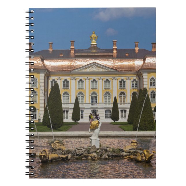 Caderno Espiral Rússia, Santo Petersburgo, Peterhof, Grande Paláci (Frente)