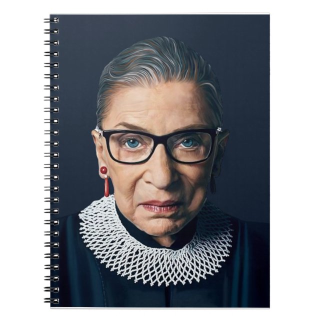 Caderno Espiral Ruth Bader Ginsburg (Frente)