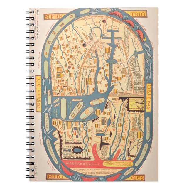 Caderno Espiral S. Beati Liebanensis mappam mundi e exemplar eccl (Frente)