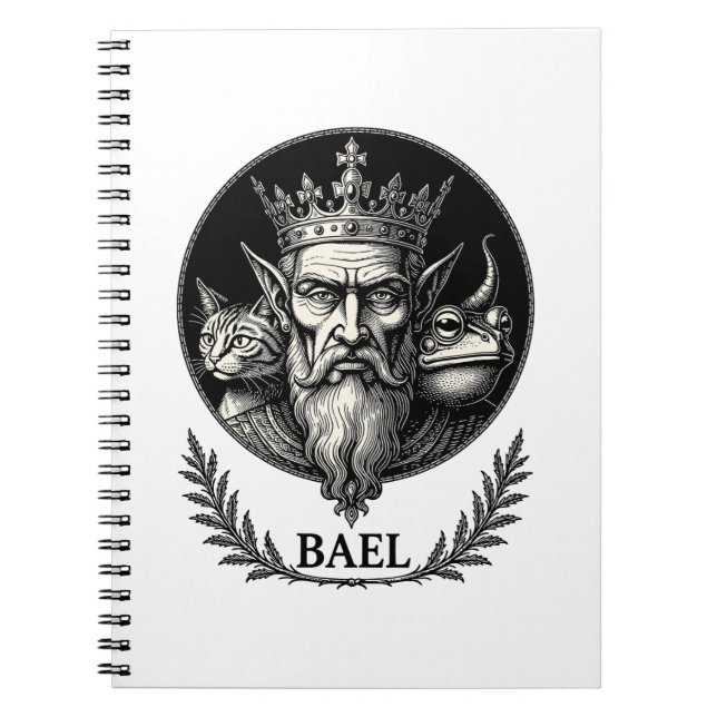 Caderno Espiral Sabedoria do Triplo Olhar de Bael (Frente)