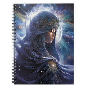 Caderno Espiral Sacerdotisa Astral