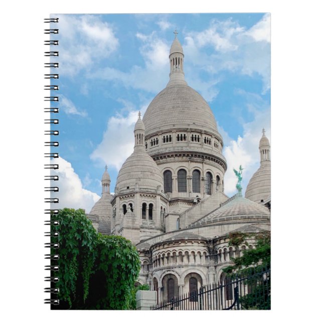 Caderno Espiral Sacré-Coeur Basilica (Frente)