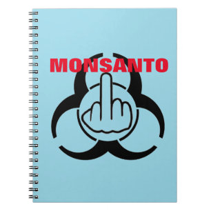 Caderno Espiral Sacudir de risco biológico Monsanto para notebook