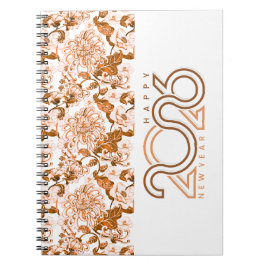 Caderno Espiral Saffron New Year