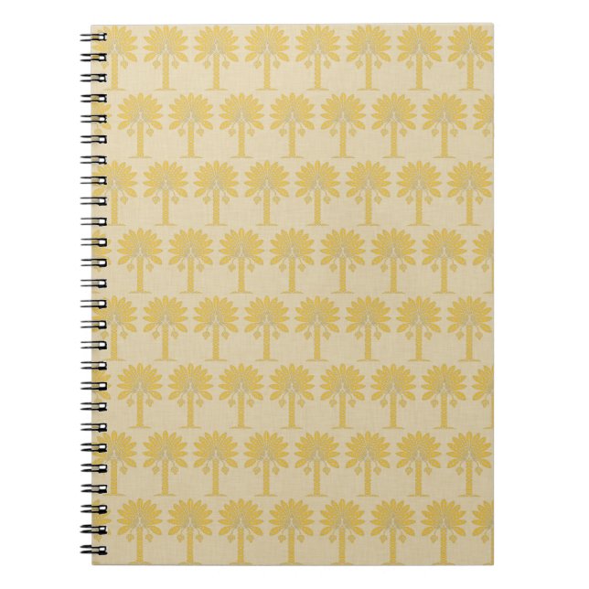 Caderno Espiral Saffron Spice Moods Palm (Frente)