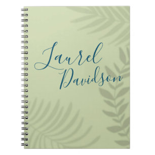 Caderno Espiral Sage de Palm Sombra