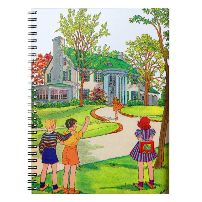 Caderno Espiral Saia e jogue (Frente)