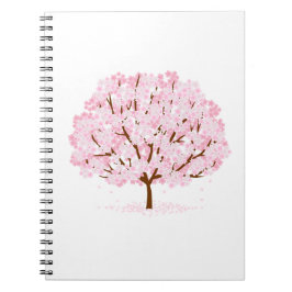 Caderno Espiral Sakura Tree in Cheio Bloom - Elegante Primavera De