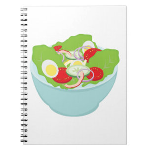 Caderno Espiral Salada