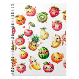 Caderno Espiral Salada de Frutas
