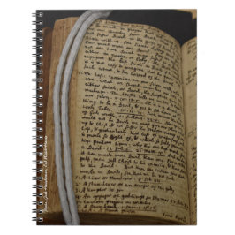 Caderno Espiral Salem Witch Trial Notebook, Rev. Parris Sermon