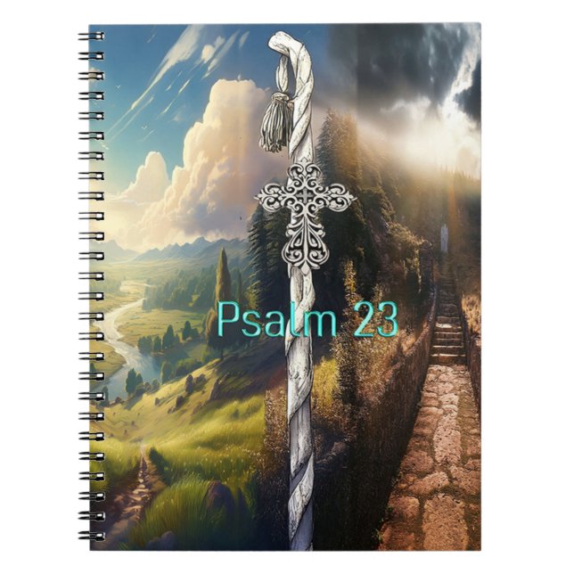 Caderno Espiral Salmo 23 (Frente)