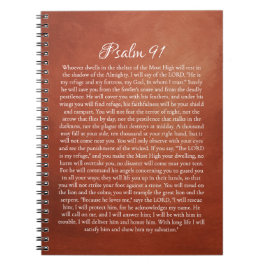 Caderno Espiral Salmo 91 para Proteção