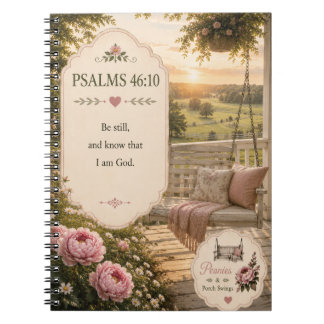 Caderno Espiral Salmos 46:10