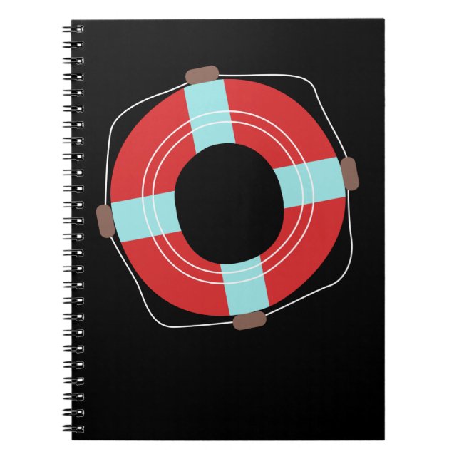 Caderno Espiral Salvaguardas de Segurança da Natação de Água do So (Frente)
