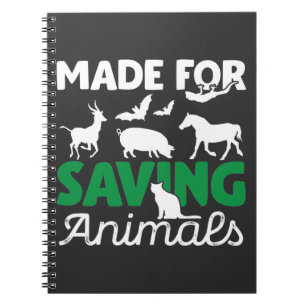 Caderno Espiral Salvamento de Animais Salvando Veterinários Veter