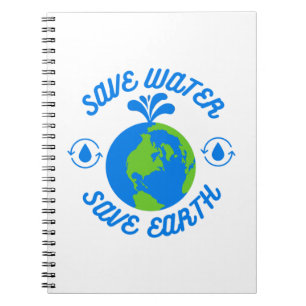 Caderno Espiral Salvar a Terra
