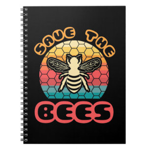 Caderno Espiral Salvar As Abelhas