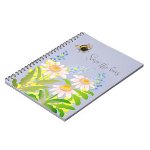 Caderno Espiral Salve as abelhas, mamão