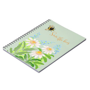 Caderno Espiral Salve as abelhas, mamão