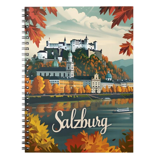 Caderno Espiral Salzburg Vintage (Frente)