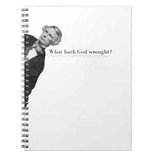 Caderno Espiral Samuel Morse - A Mensagem Que Ecos