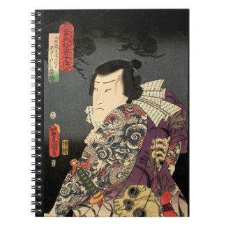 Caderno Espiral Samurai de Tatted