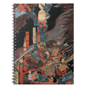 Caderno Espiral Samurai Hero Minamoto no Yorimitsu