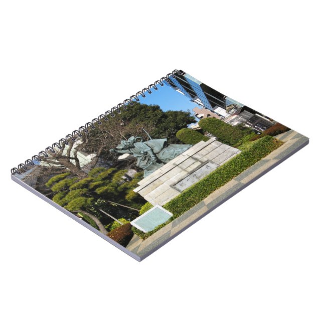 Caderno Espiral Samurai Kamakura Gongoro Kagemasa Status Kabuki (Left Side)