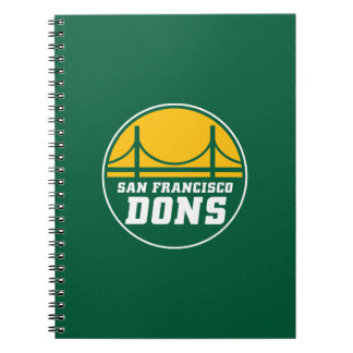 Caderno Espiral San Francisco Dons