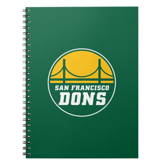 Caderno Espiral San Francisco Dons (Frente)