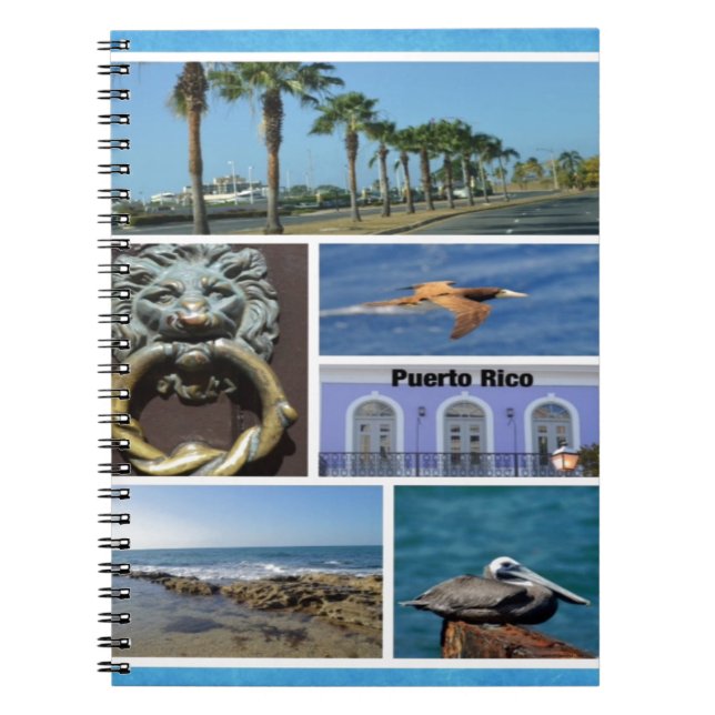 Caderno Espiral San Juan, Porto Rico (Frente)