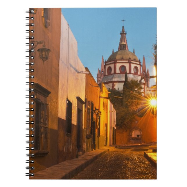 Caderno Espiral San Miguel de Allende, México. Crédito como:Nancy (Frente)