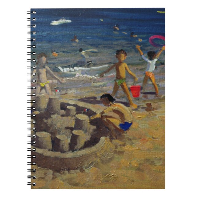 Caderno Espiral Sandcastle France 1999 (Frente)