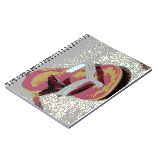 Caderno Espiral Sandle e Borboleta (Left Side)