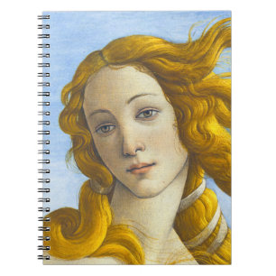 Caderno Espiral Sandro Botticelli - Nascimento do Detalhe de Vênus