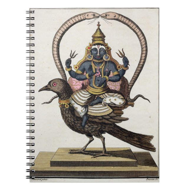 Caderno Espiral Sani, da "viagem Indes auxiliar e de um lombo do (Frente)