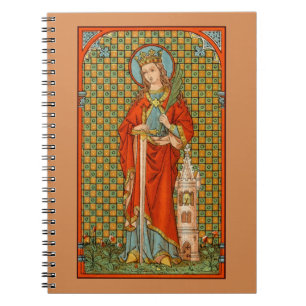 Caderno Espiral Santa Bárbara (JP 01) (Estilo 2)