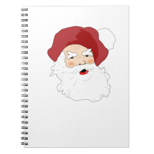 Caderno Espiral Santa Clause