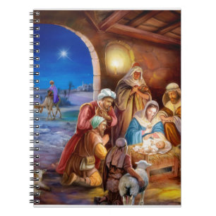 Caderno Espiral Santa família
