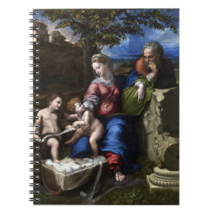 Caderno Espiral Santa Família Abaixo do Carvalho - Rafael - c1518