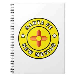 Caderno Espiral Santa Fe Novo México